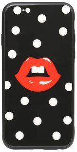 TOTO Cartoon Print Glass Case Apple iPhone 6/6s Red Lips 93555 фото