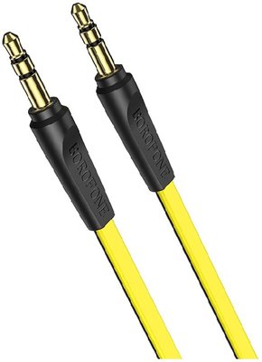 Borofone BL6 AUX audio cable 1m Yellow F_137575 фото