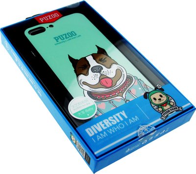 PUZOO Artdog Phone iPhone 7 Plus/8 Plus Green Baby F_58615 фото