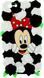 TOTO TPU Fluffy Case IPhone 6 Plus/6S Plus Mini Mouse Black 56780 фото 2