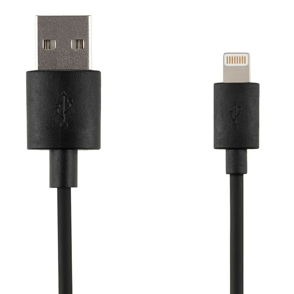 TOTO TKR-52 Spring wire USB cable Lightning 1,2m Black 42855 фото