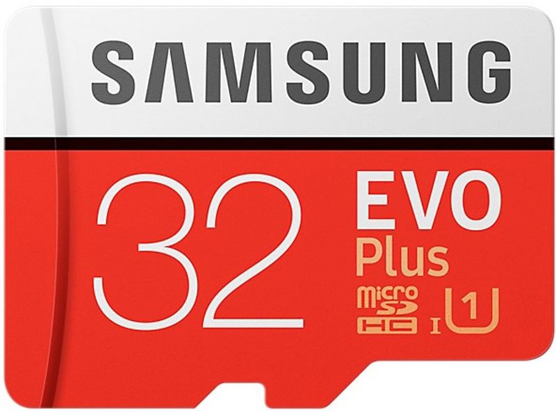 Samsung EVO Plus microSDHC UHS-I сlass10 SD adapter 32GB 61991 фото