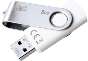 Goodram UTS-2 Twister USB 2.0 8Gb White 54729 фото