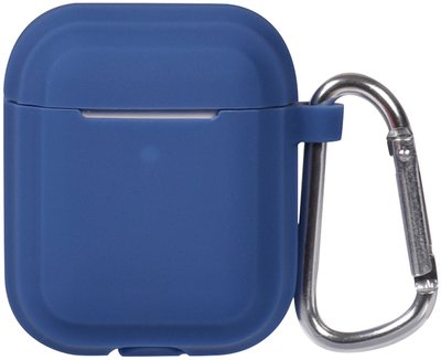 TOTO Plain Cover With Stripe Style Case AirPods Blue 101764 фото