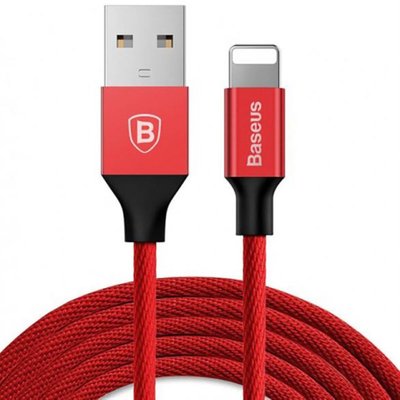 Baseus USB Cable to Lightning Yiven 1.8m Red F_137586 фото