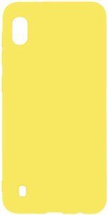 TOTO 1mm Matt TPU Case Samsung Galaxy A10 Yellow 93857 фото