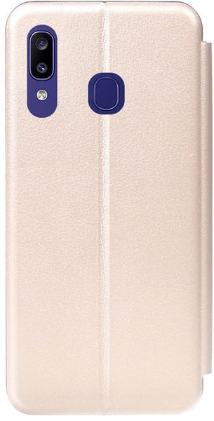 TOTO Book Rounded Leather Case Samsung Galaxy M10s Gold 103369 фото