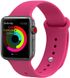 UWatch Silicone Strap for Apple Watch 42/44 mm Bobbi Powder 101407 фото 1