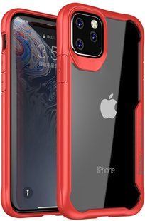 Ipaky Survival TPU Frame Injected Anti-Scratch PC Case Apple iPhone 11 Pro Max Red 104466 фото