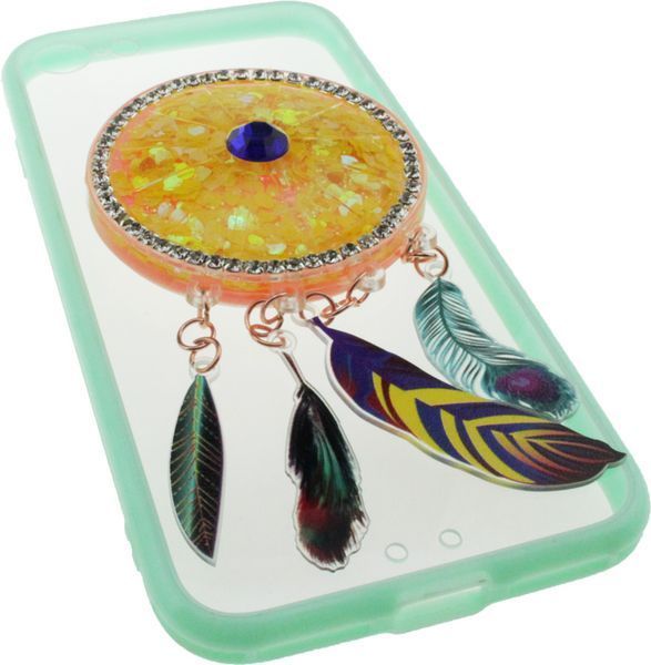 TOTO TPU Case Decorative Stones iPhone 7/8/SE 2020 Dreamcatcher Green 57155 фото