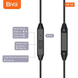 Biva HF-14 Wirred Earphones With Mic Black 143719 фото 2