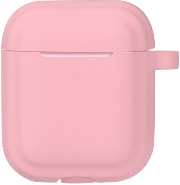 TOTO Plain Cover With Stripe Style Case AirPods Pink 101760 фото