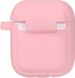 TOTO Plain Cover With Stripe Style Case AirPods Pink 101760 фото 3