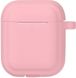 TOTO Plain Cover With Stripe Style Case AirPods Pink 101760 фото 2