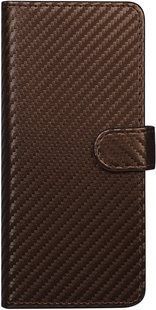 TOTO Book Carbon Fiber Universal Cover 4,7-5,3" Brown 101618 фото