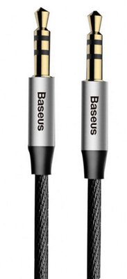Baseus Yiven Audio Cable M30 1.5M Silver+Black F_138630 фото