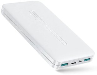 Joyroom Power Bank 10000mAh 2.1A 2xUSB White 140643 фото