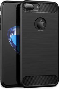 Ipaky Slim Anti-fingerprint TPU Case iPhone 7 Plus/8 Plus Black 62362 фото