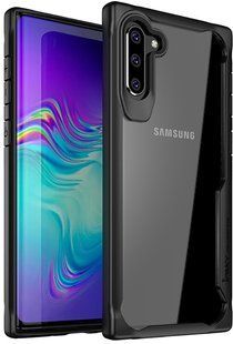 Ipaky Survival TPU Frame Injected Anti-Scratch PC Case Samsung Galaxy Note 10 Black 104468 фото
