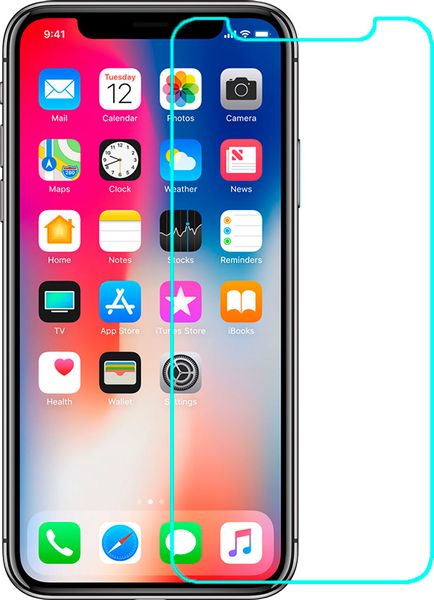 Mocoll 2.5D 0.3mm Clear Tempered Glass Apple iPhone X/XS/11 Pro F_60583 фото