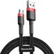 Baseus Cafule Cable USB For Micro 2.4A 1m Red Black F_136719 фото 1