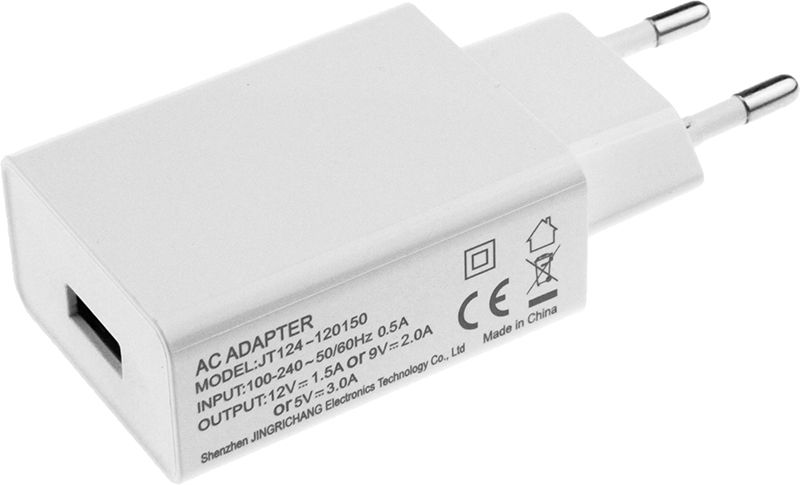 AWEI C-820 Travel charger 1USB 2.0A QC 3.0 White F_86071 фото