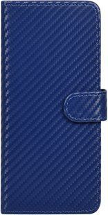 TOTO Book Carbon Fiber Universal Cover 4,7-5,3" Navy Blue 101620 фото