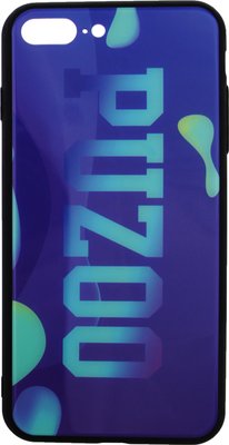 PUZOO Glass Printing with TPU Visions iPhone 7 Plus /8 Plus Purple F_58385 фото