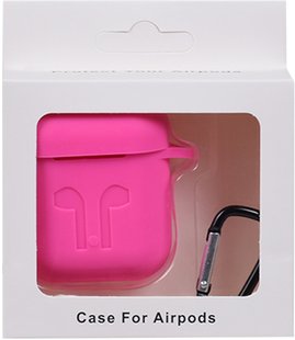 TOTO 1st Generation Thick Cover Case AirPods Rose Red 101706 фото