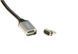 INKAX CK-50 magnetic Lightning cable 1m Black 72194 фото 3
