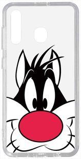 TOTO Acrylic+TPU Print Case Samsung Galaxy A20/A30 #11 Cat Nose Transparent 94995 фото