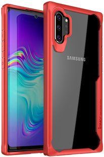 Ipaky Survival TPU Frame Injected Anti-Scratch PC Case Samsung Galaxy Note 10+ Red 104471 фото