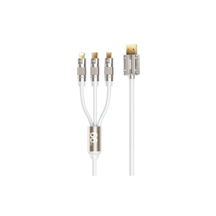 Remax RC-C126 3-in-1 66W Cable White 145035 фото