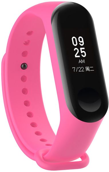 UWatch Replacement Silicone Band For Xiaomi Mi Band 3/4 Pink 72806 фото