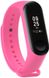 UWatch Replacement Silicone Band For Xiaomi Mi Band 3/4 Pink 72806 фото 2