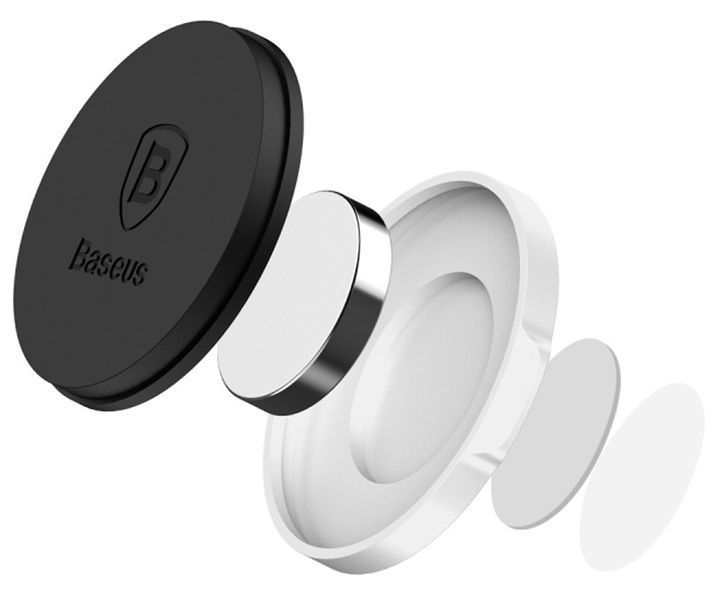 Baseus Small ears series Magnetic suction bracket (Flat type) Silver 48939 фото
