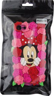 TOTO TPU Fluffy Case iPhone 7/8/SE 2020 Mini Mouse Pink 56787 фото