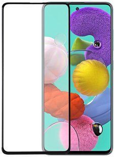 TOTO 5D Full Cover Tempered Glass Samsung Galaxy A51 Black 109896 фото