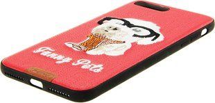 Remax Funny Pets Series Case Apple iPhone 7 Plus Red 62112 фото