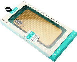 Usams Trunk Series Apple iPhone X Gold 63384 фото