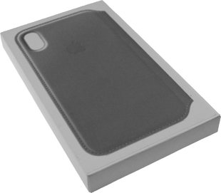 Apple Book Cover Case iPhone X Dark Gray 56261 фото