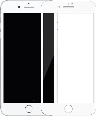 Mocoll 3D Full Cover 0.3mm Black Diamond Tempered Glass Apple iPhone 7/8/SE 2020 White F_60633 фото