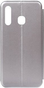 TOTO Book Rounded Leather Case Samsung Galaxy A20/A30 Gray 97694 фото