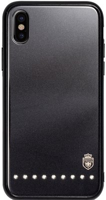 Remax Batili Series Glass Case Apple iPhone X Black F_62008 фото