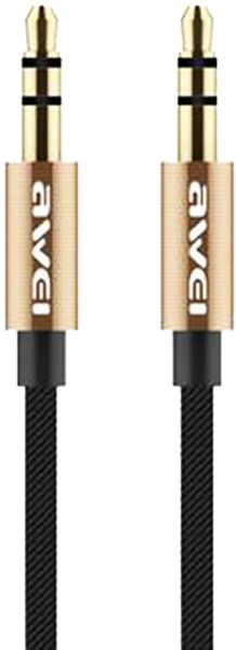 AWEI AUX-001 AUX cable 1m Black 87220 фото