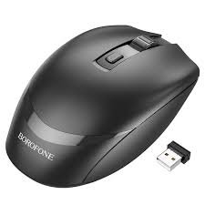 Borofone BG7 Platinum 2.4G business wireless mouse Black 142930 фото