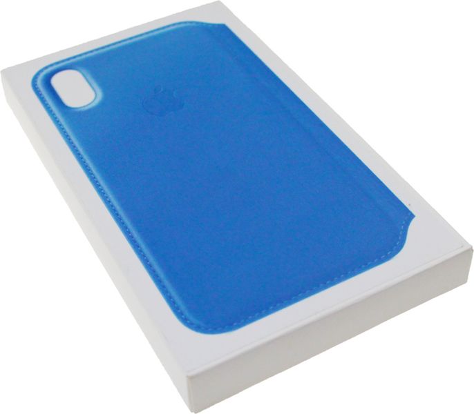 Apple Book Cover Case iPhone X Light Blue 56260 фото