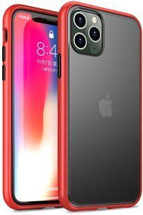 Ipaky Cucoloris Series/TPU Frame Anti-Scratch PC Case Apple iPhone 11 Pro Max Red 104252 фото
