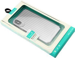 Usams Trunk Series Apple iPhone X Silver 63382 фото