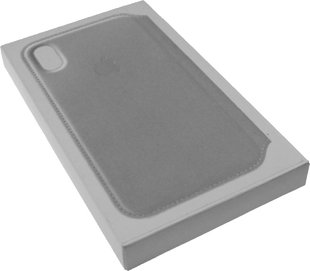 Apple Book Cover Case iPhone X Light grey 56264 фото